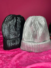 Shine Bright| Metallic Beanie