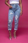 Going To Town|Distressed Denim