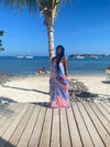 Piece Out Tie Dye| Maxi Dress